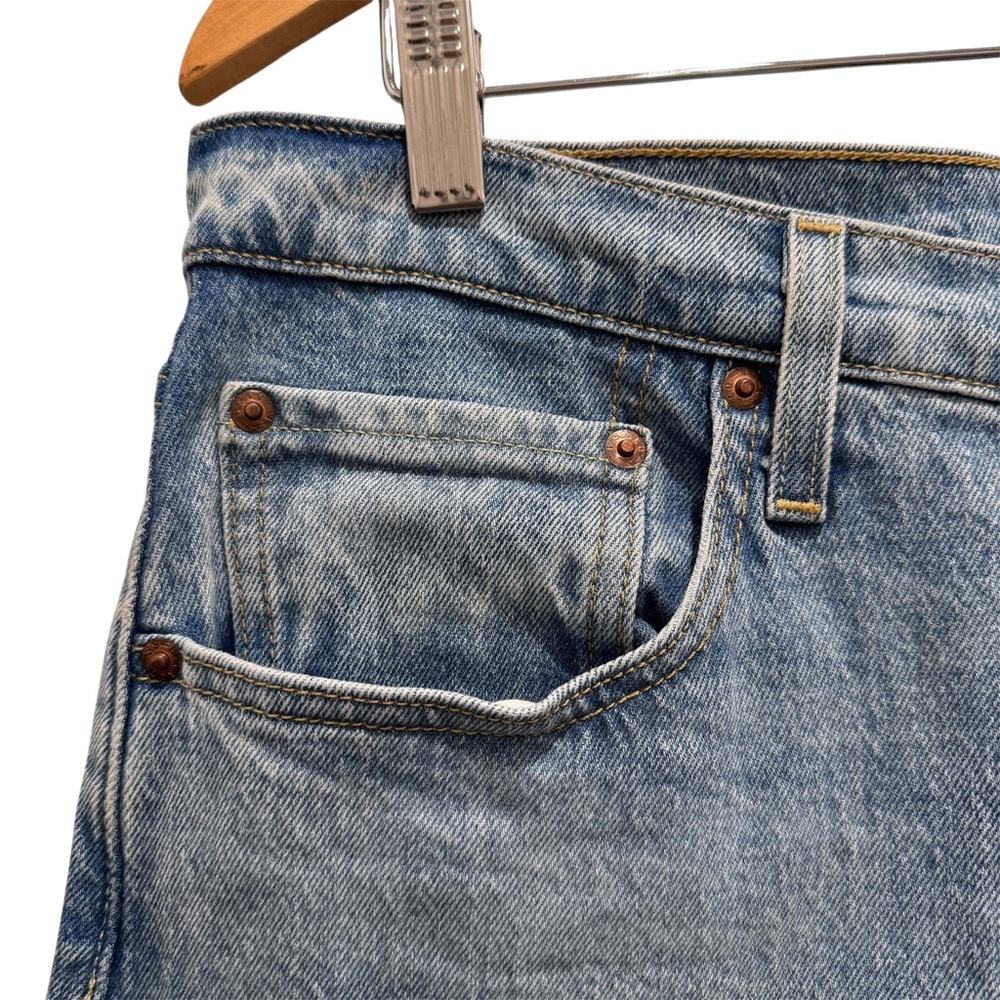Vintage 90s Levi's Premium Jeans 501 S Skinny Big E Red Tab 31x30 Button Fly - Picture 5 of 15
